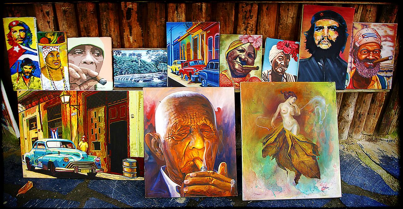Art Cubain à Vinales